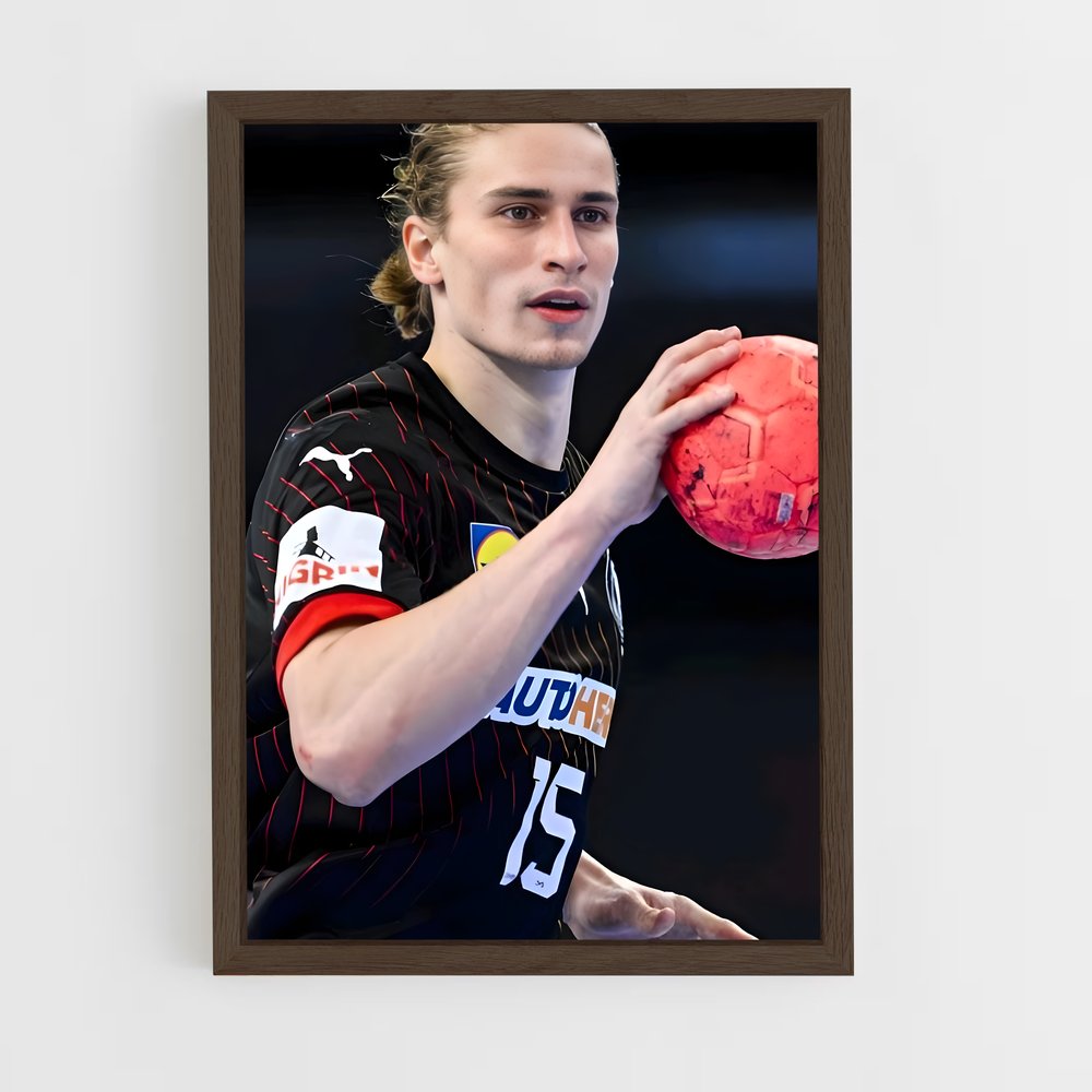Poster Juri knorr – affiche Handball (vue 5)